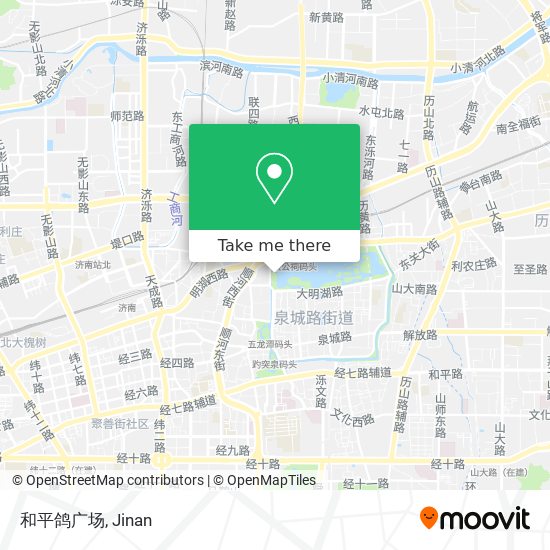 和平鸽广场 map