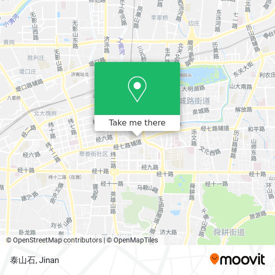 泰山石 map
