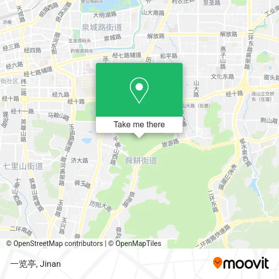 一览亭 map