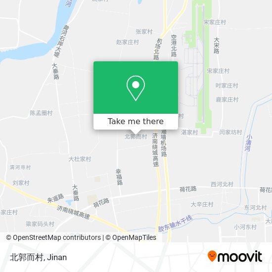 北郭而村 map