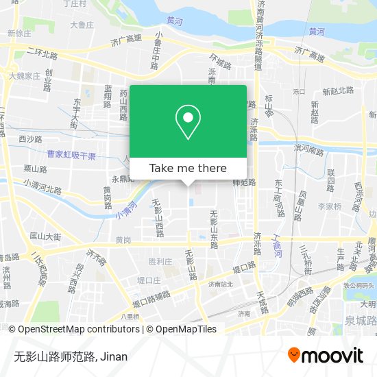 无影山路师范路 map