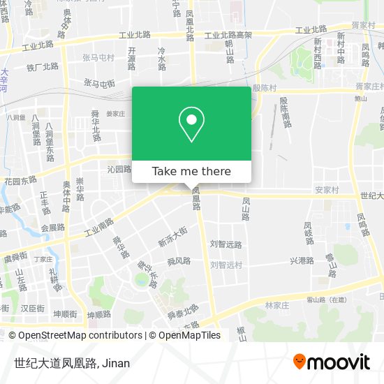 世纪大道凤凰路 map