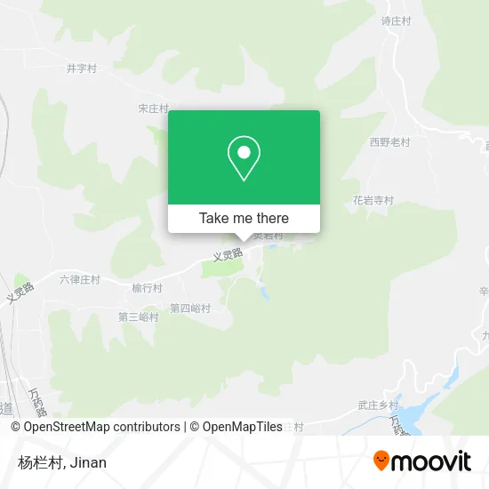 杨栏村 map