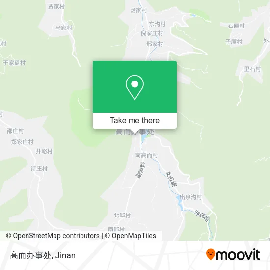 高而办事处 map