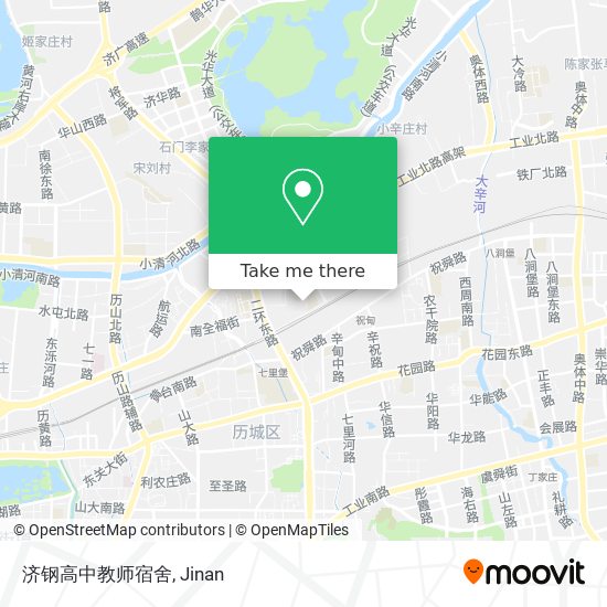 济钢高中教师宿舍 map