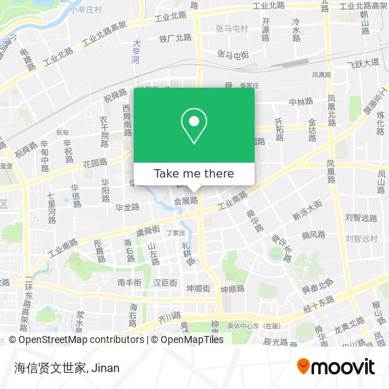 海信贤文世家 map