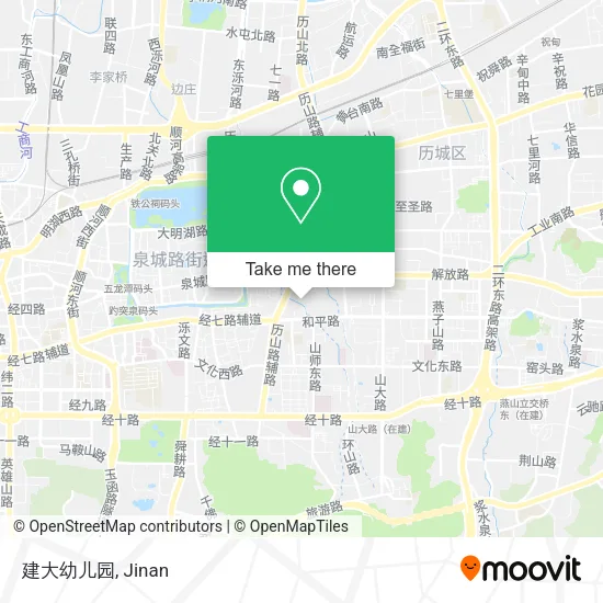 建大幼儿园 map