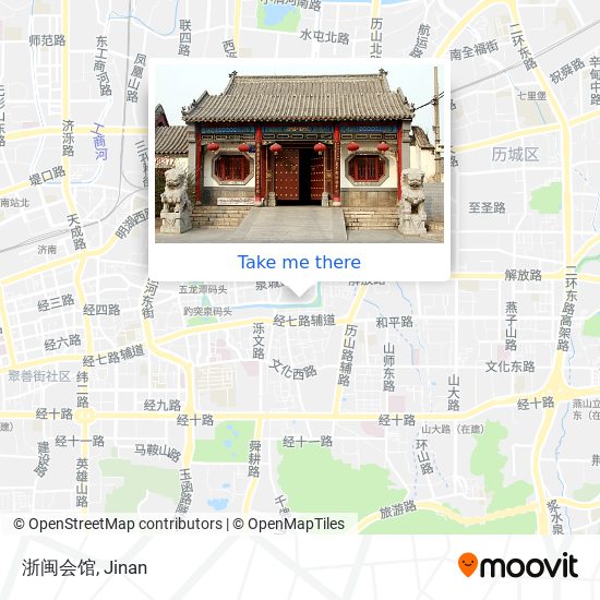 浙闽会馆 map
