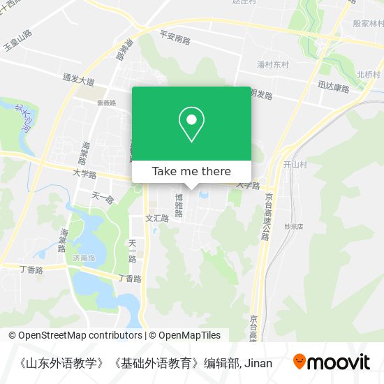 《山东外语教学》《基础外语教育》编辑部 map