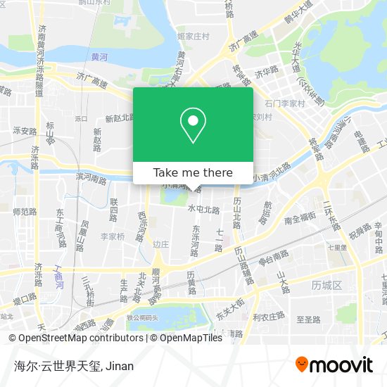 海尔·云世界天玺 map