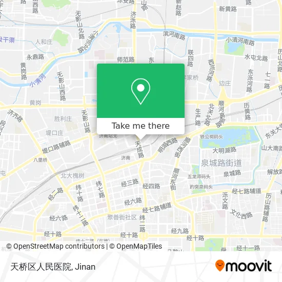 天桥区人民医院 map