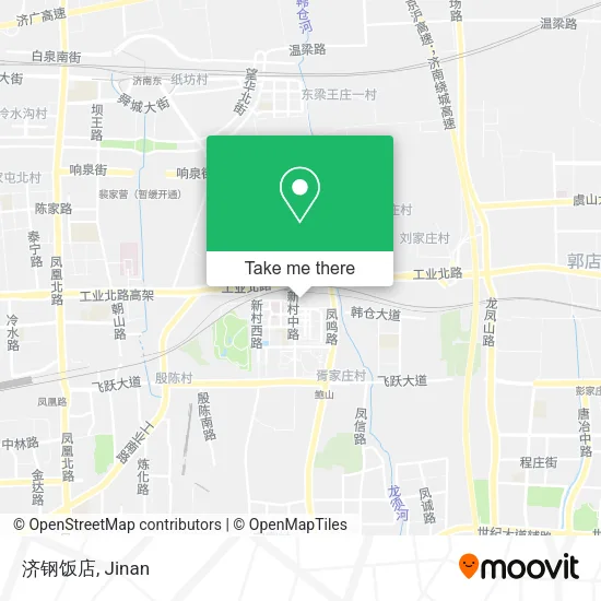 济钢饭店 map