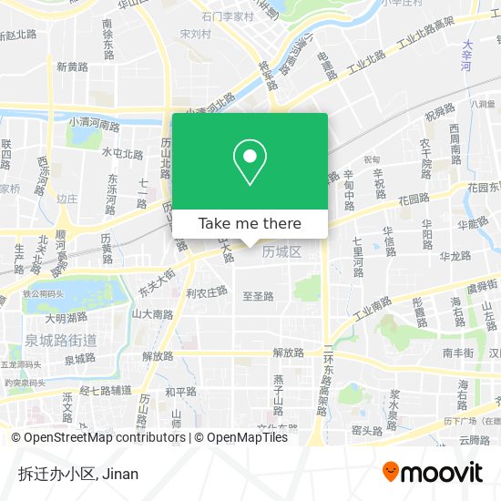 拆迁办小区 map