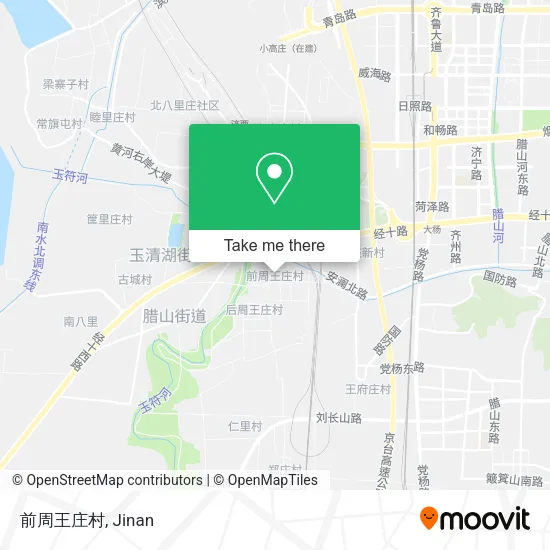 前周王庄村 map