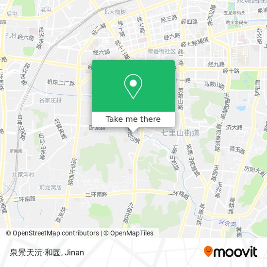 泉景天沅·和园 map