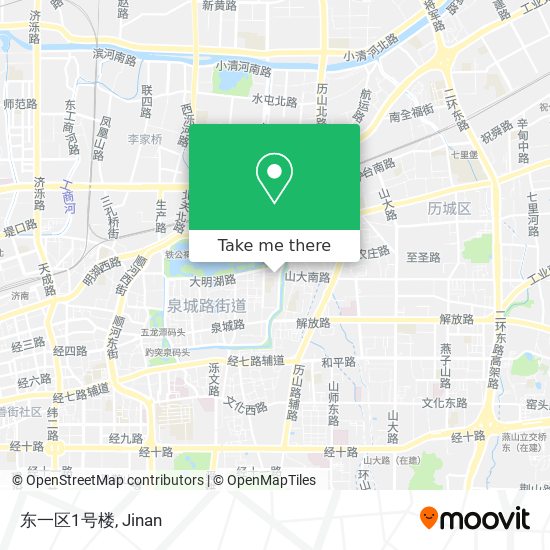 东一区1号楼 map