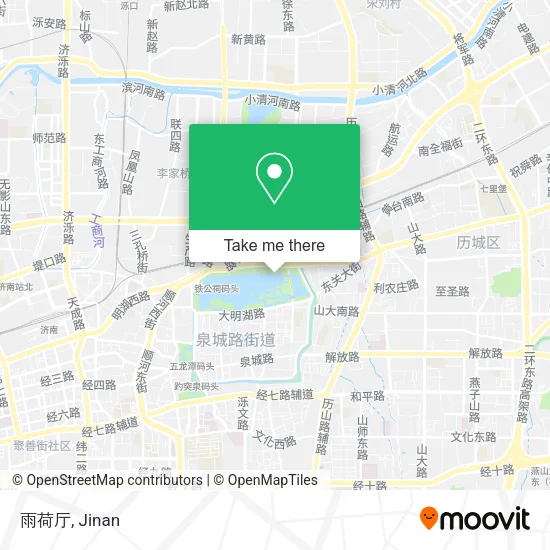 雨荷厅 map