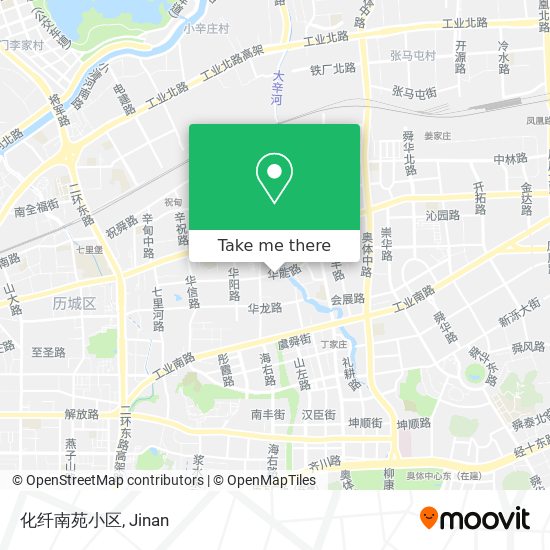 化纤南苑小区 map