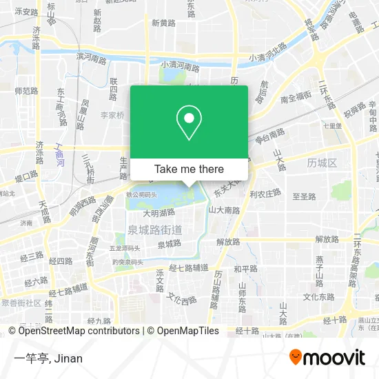 一竿亭 map