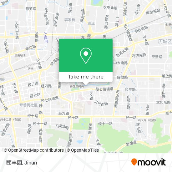 颐丰园 map
