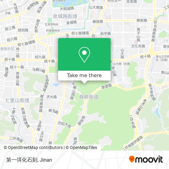 第一弭化石刻 map