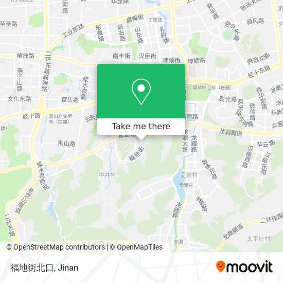 福地街北口 map
