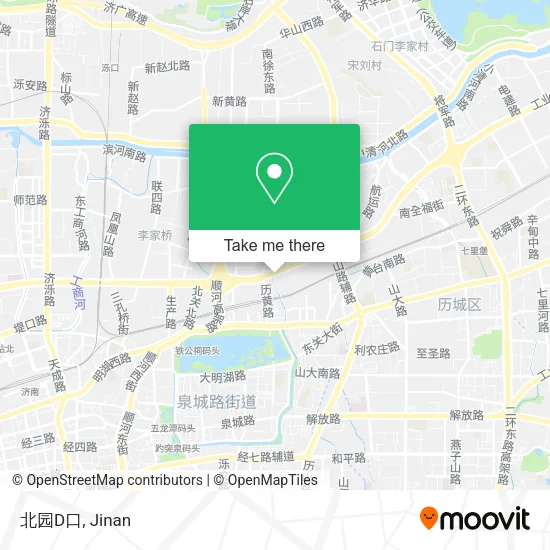北园D口 map