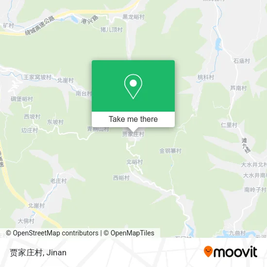 贾家庄村 map