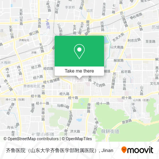 齐鲁医院（山东大学齐鲁医学部附属医院） map
