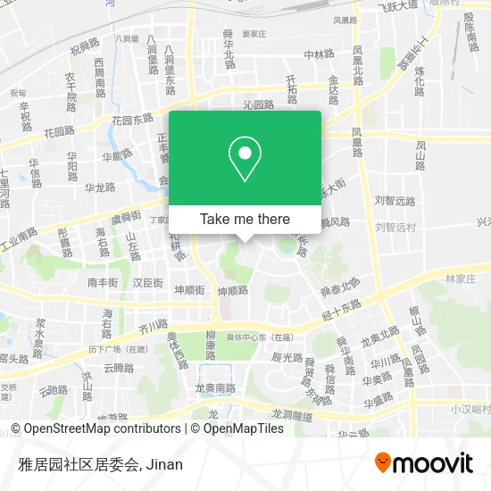 雅居园社区居委会 map