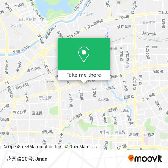 花园路20号 map