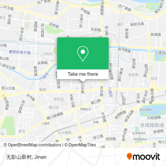 无影山新村 map