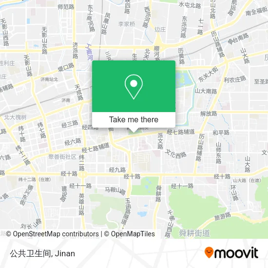 公共卫生间 map