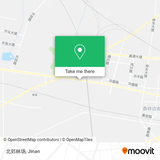 北郊林场 map