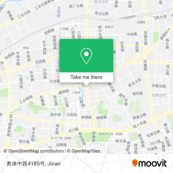 奥体中路4185号 map