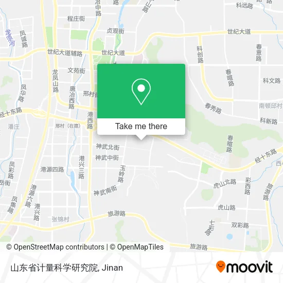 山东省计量科学研究院 map