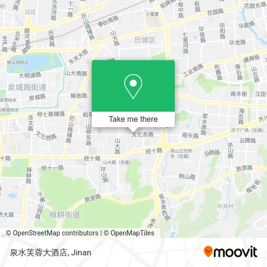 泉水芙蓉大酒店 map