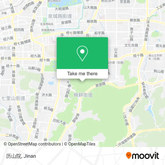 历山院 map