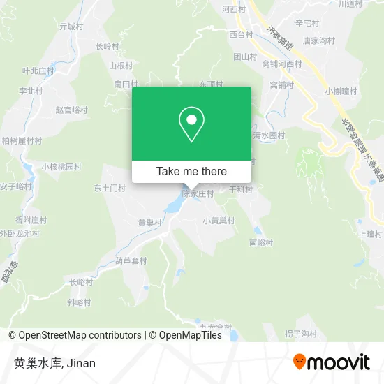 黄巢水库 map