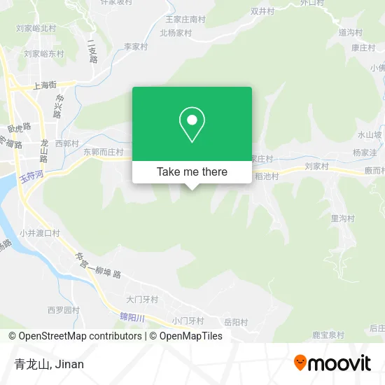 青龙山 map