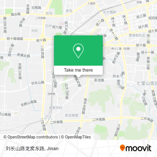 刘长山路龙窝东路 map