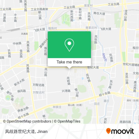 凤歧路世纪大道 map