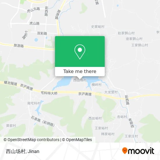 西山场村 map