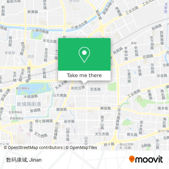 数码康城 map