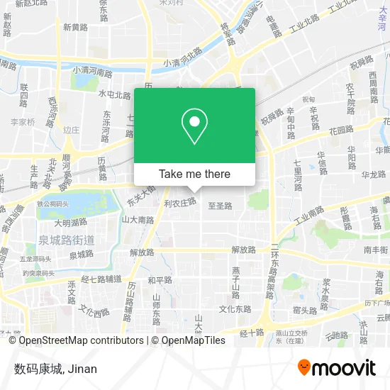 数码康城 map