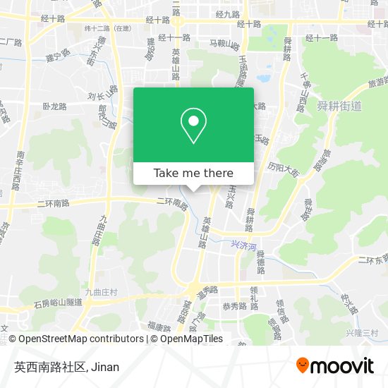 英西南路社区 map