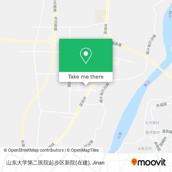 山东大学第二医院起步区新院(在建) map