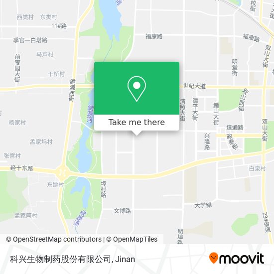 科兴生物制药股份有限公司 map