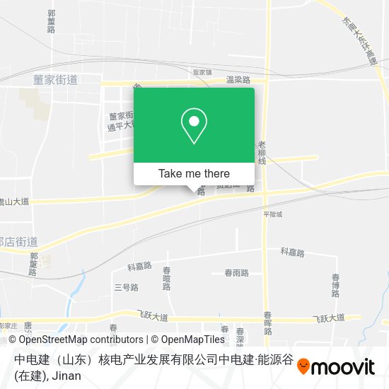 中电建（山东）核电产业发展有限公司中电建·能源谷(在建) map