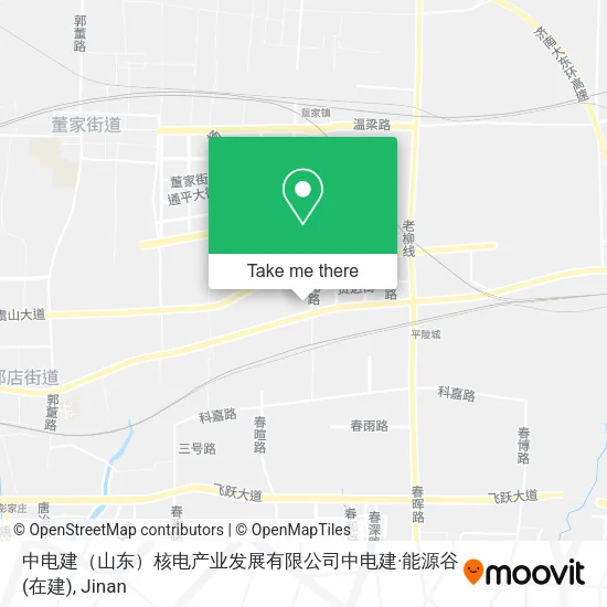 中电建（山东）核电产业发展有限公司中电建·能源谷(在建) map